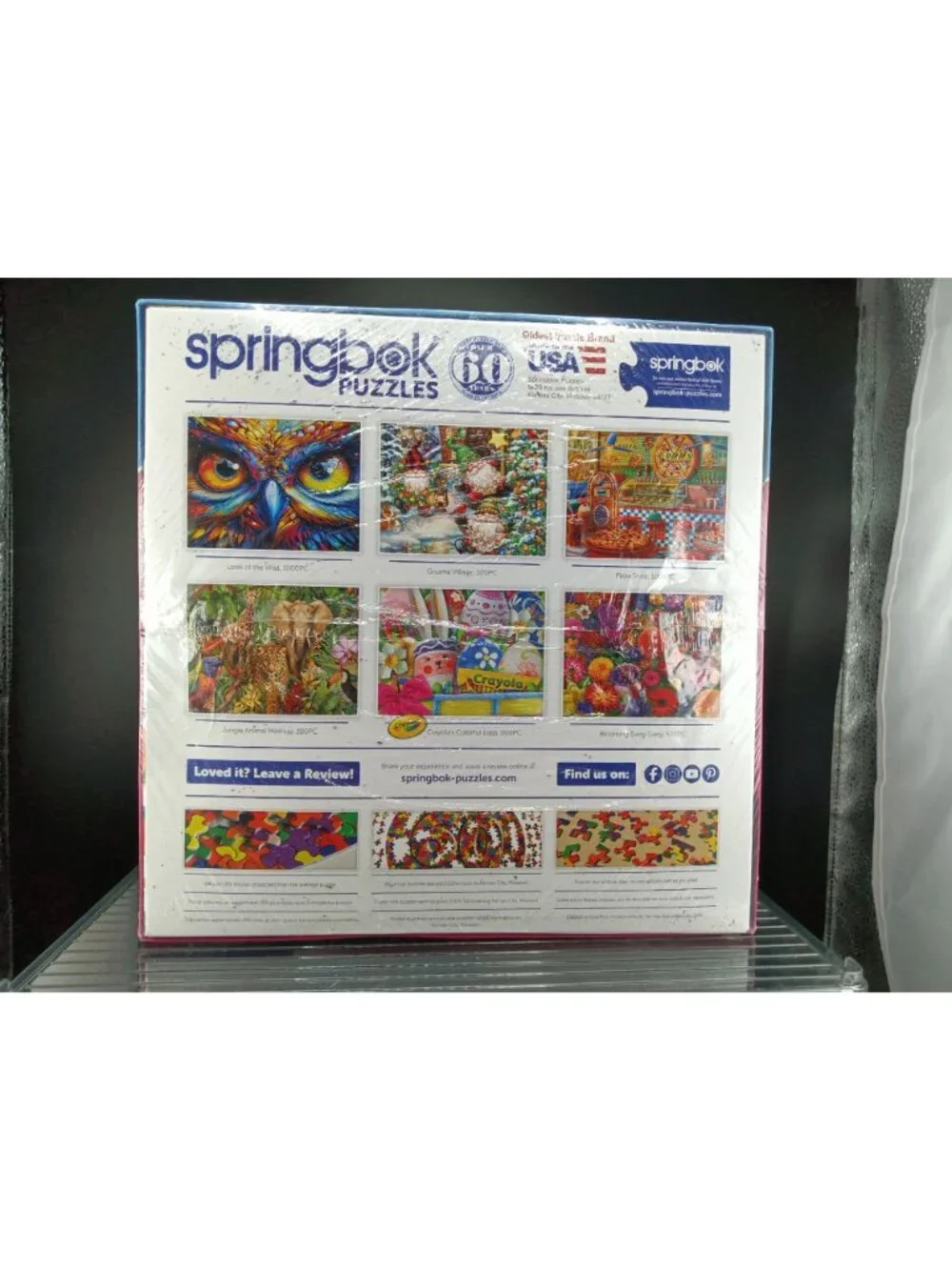 Springbok 1000-Piece Jigsaw Puzzle - Rocky Mountain Twilight